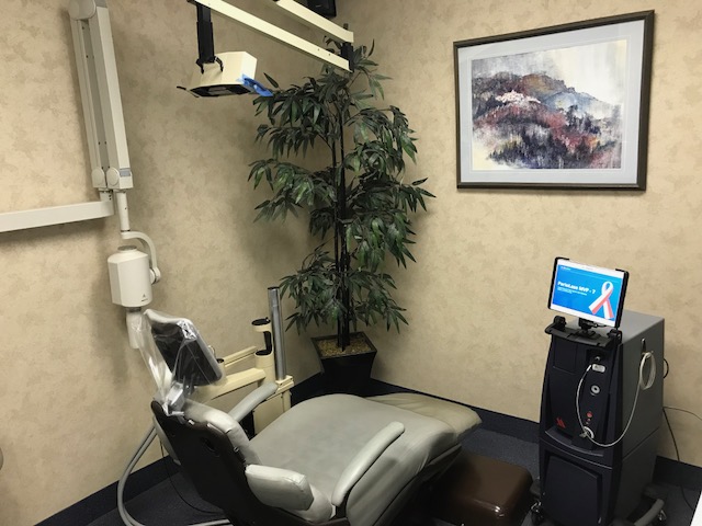 Robert Benedon, DMD office - dental chair view